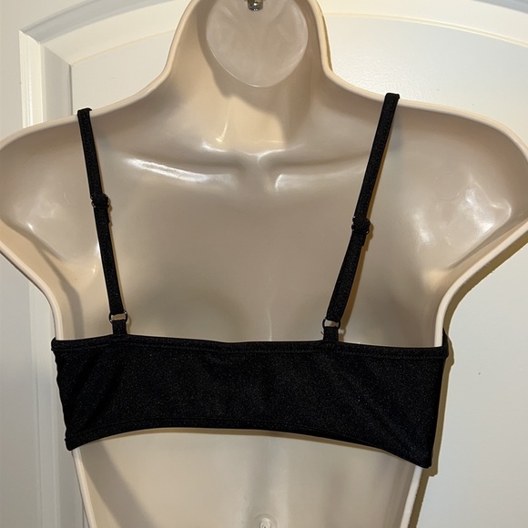 New, Black Strappy O-Ring Top - Picture 9 of 14